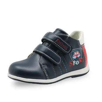 

Apakowa Spring Autumn handmade comfortable Boys ankle boots boys Martin boots fashion kids boots High-quality children shoes car