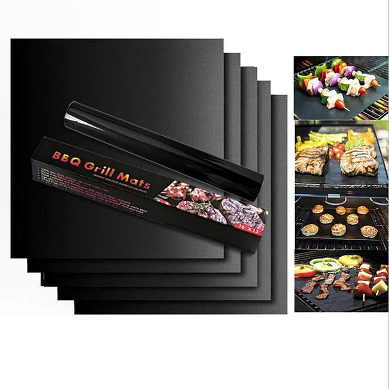 Drop Shipping barbecue grill mats BBQ Grill Mats Non stick Reusable