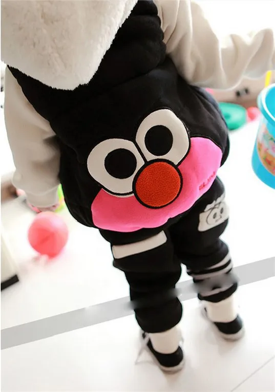 Anlencool/, зимний комплект для малышей, детский комплект из свитера и жилета, комплект одежды из трех предметов, плотный бархатный костюм