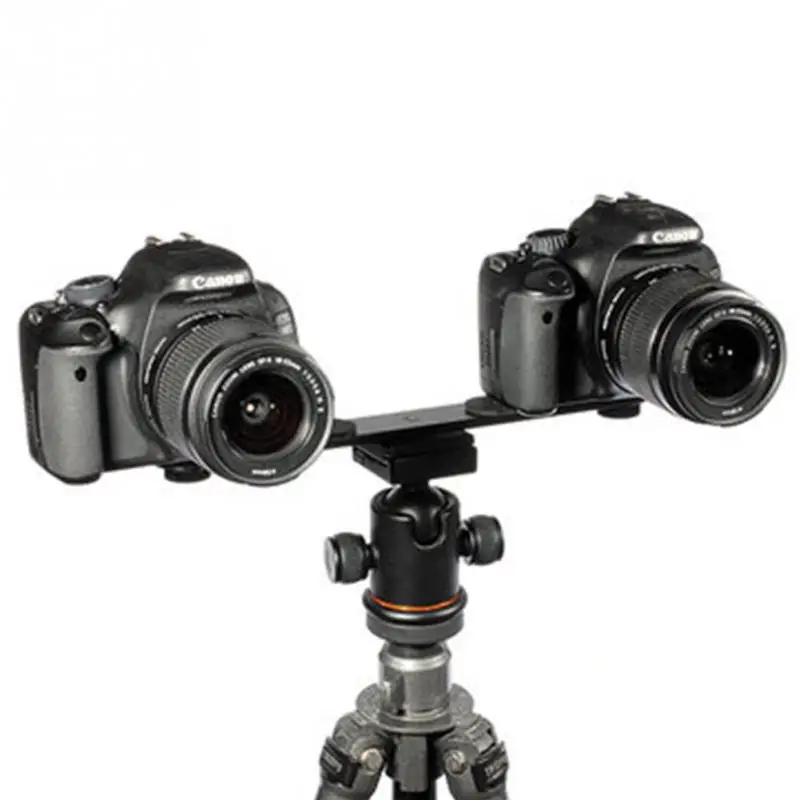 

Universal Double End Light Stand Holder Flash Bracket Mount Tripod For Digital SLR Camera Photo Studio Accessories