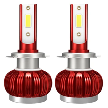 

2PCS H7 Car Headlight Bright LED Bulbs 6000k Car Front LED Lamp Kit