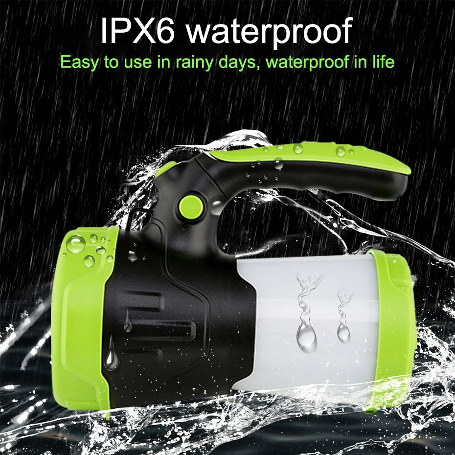 

USB Powerful Led Flashlight Portable Light Rechargeable Tactical LED Torches Waterproof Work Light for Emergency Lighting