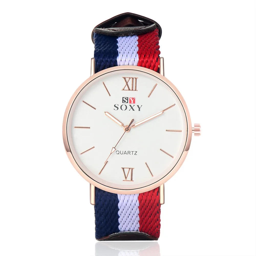 

Hot Sale Fashion Nylon Strap Watch Men Watch Luxury Gold Watches Business Men's Watch Clock saat reloj hombre relogio masculino