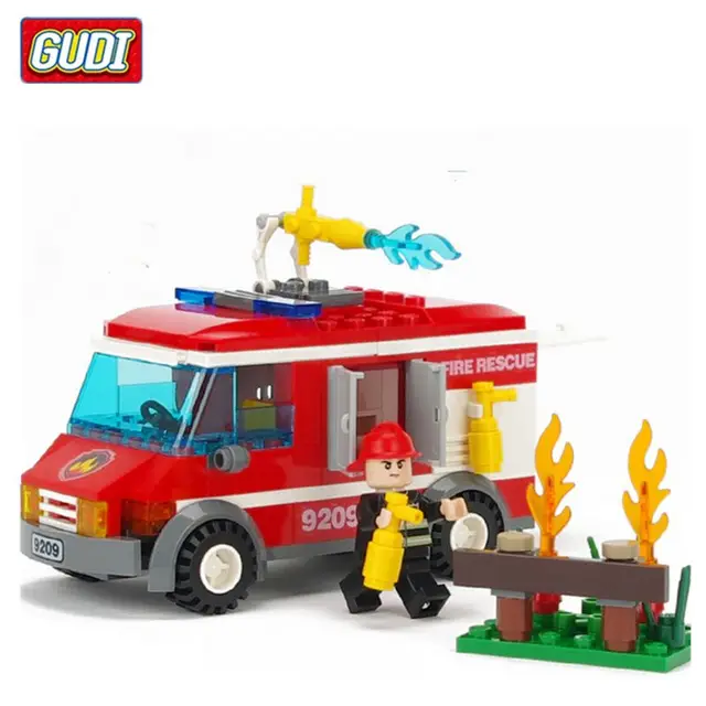 fire truck blocks