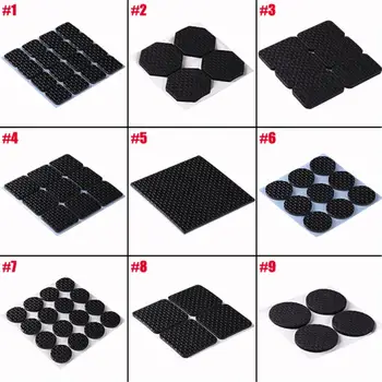

1-16pcs Non-slip Self Adhesive Furniture Leg Feet Rug Felt Pads Anti Slip Mat Bumper Damper For Chair Table Protector Hardware