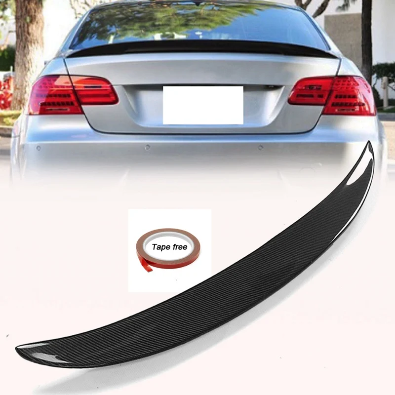 

Carbon Fiber High Kick Trunk Spoiler For BMW E92 Coupe 328i 335i M3 Wing Lip CF