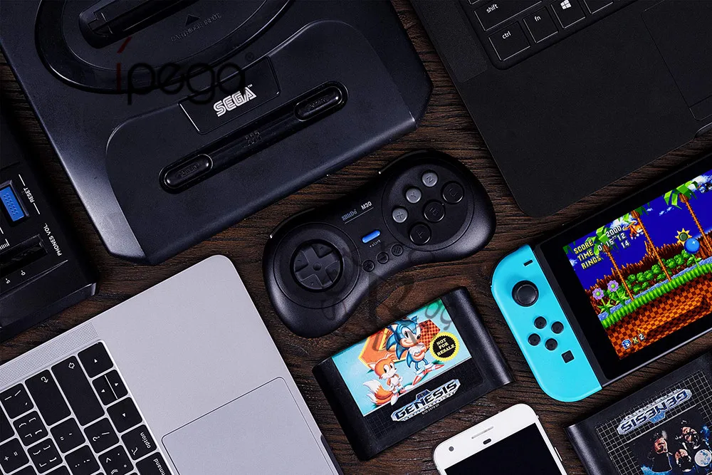 8BitDo M30 Bluetooth геймпад для sega Genesis Mega Drive Стиль для nintendo Switch macOS Android паровой Xiaomi смартфонов