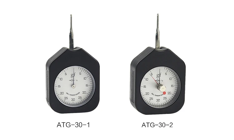 30g датчик контроля натяжения с циферблатом tensionmeter одиночный указатель(ATG-30-1) tensiometro