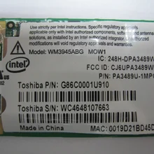 SSEA новая сетевая карта для INTEL PRO Беспроводная WM3945ABG мини PCI-E беспроводная карта