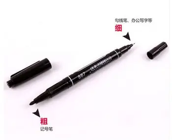 

Anti-etching PCB circuit board Ink Marker Double Pen For DIY PCB