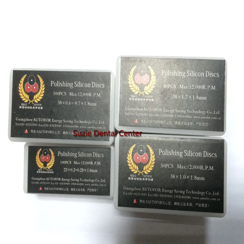 

1Box Dental Lab Technician Materials Polishing Wheels Grinding Silicon Discs-4 sizes
