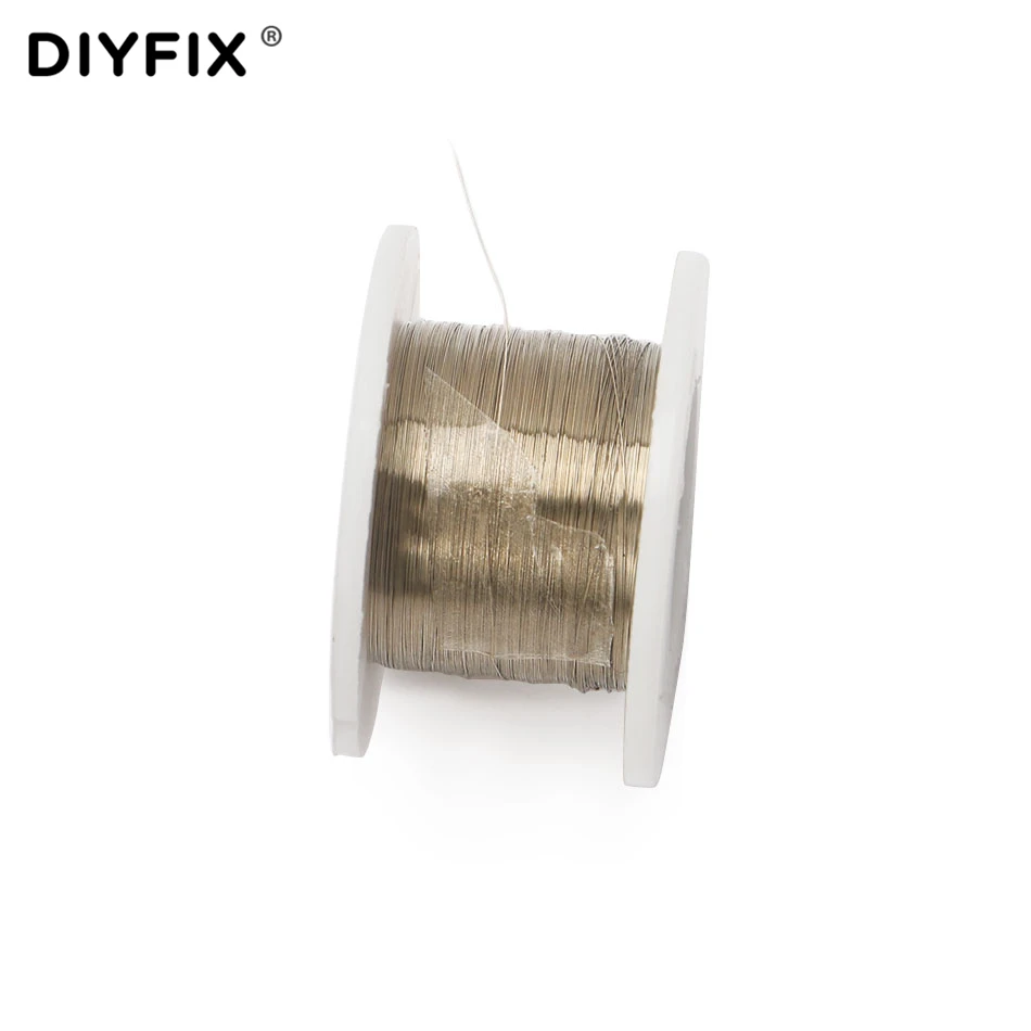 DIYFIX, 0,06 мм, 0,08 мм, 0,1 мм, для мобильного телефона, ЖК-экран, разделительная проволочная линия для iPhone, samsung, инструменты для ремонта смартфонов