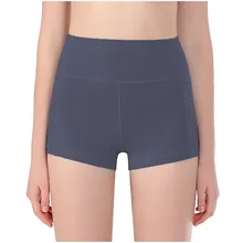 Сексуальные шорты Женский Для Фитнеса Йоги короткий животик контроль тренировки для спортивной йоги шорты со скрытой spodenki damskie fitnes