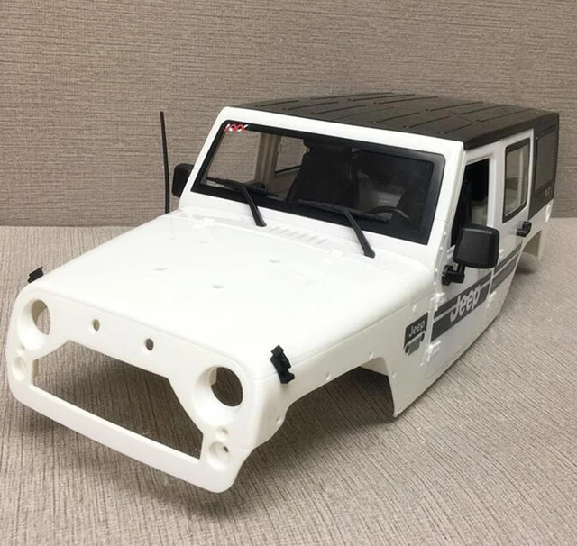 Special Price Hard Plastic Car Shell Car Body 313mm WheelBase Front Face Top Cover Cap Wheel Brow Inlet For Jeep Wrangler RC Rock Crawler Cars