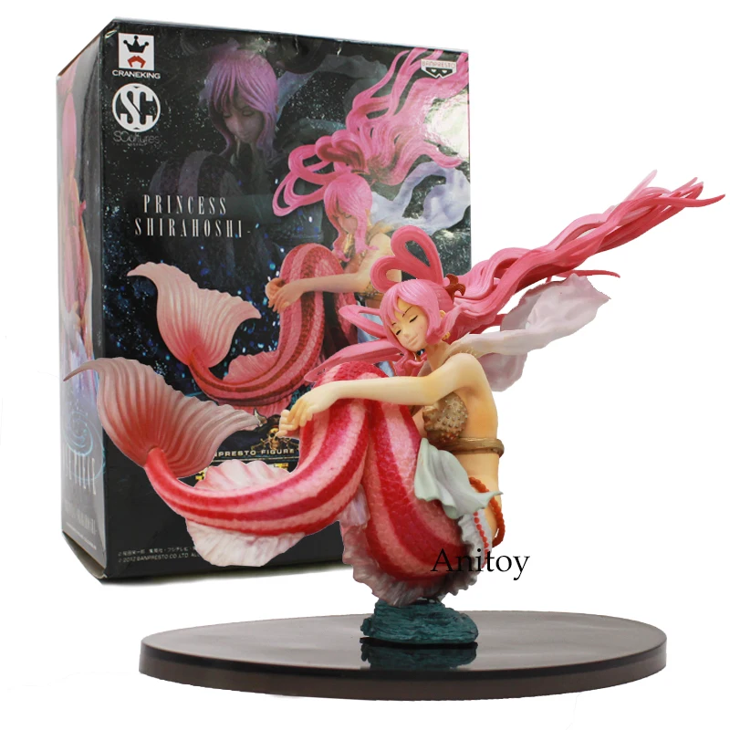 

Anime One Piece SCultures BIG Banpresto Figure Colosseum 2 vol.1 Princess Shirahoshi PVC Figure Collectible Model Toy 15cm