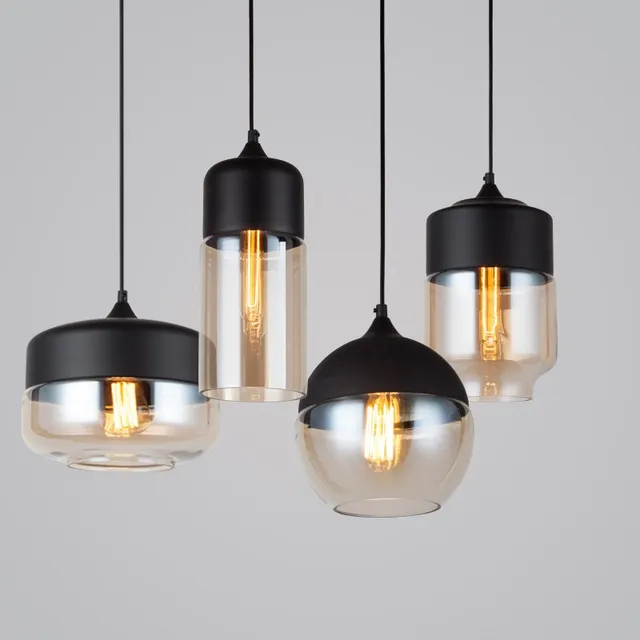 Luci Del Pendente dell\'annata Globe Lampada a Sospensione In Vetro ... Luci Del Pendente dell\'annata Globe Lampada a Sospensione In Vetro ...