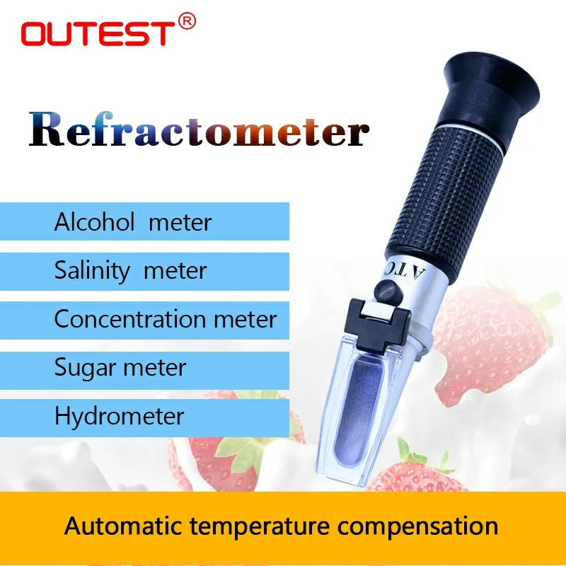 Buy Portable Digital refractometer sugar meter 0 100