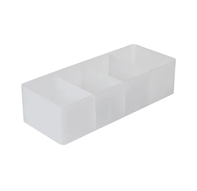 Регулируемый ящик стиль коробка для хранения макияжа пластик мелочи косметический контейнерный делитель рабочего стола мелочи аромат отделочная коробка - Цвет: 4.99