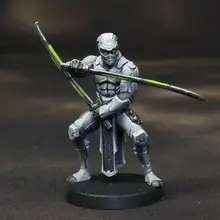 Пирамида 9 Taiyo Cyborg Ninja RPG Wargame Mini Painted(комиссионная