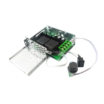 

WQScosea Q8S-248 DC 10-50V 40A 12V 24V 36V 48V Motor PWM HHO RC Speed Controller Reversible Switch Speed Control Board