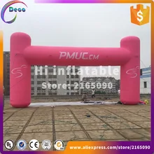 10 м широкая портативная индивидуальная надувная входная арка для рекламы, надувная АРКА