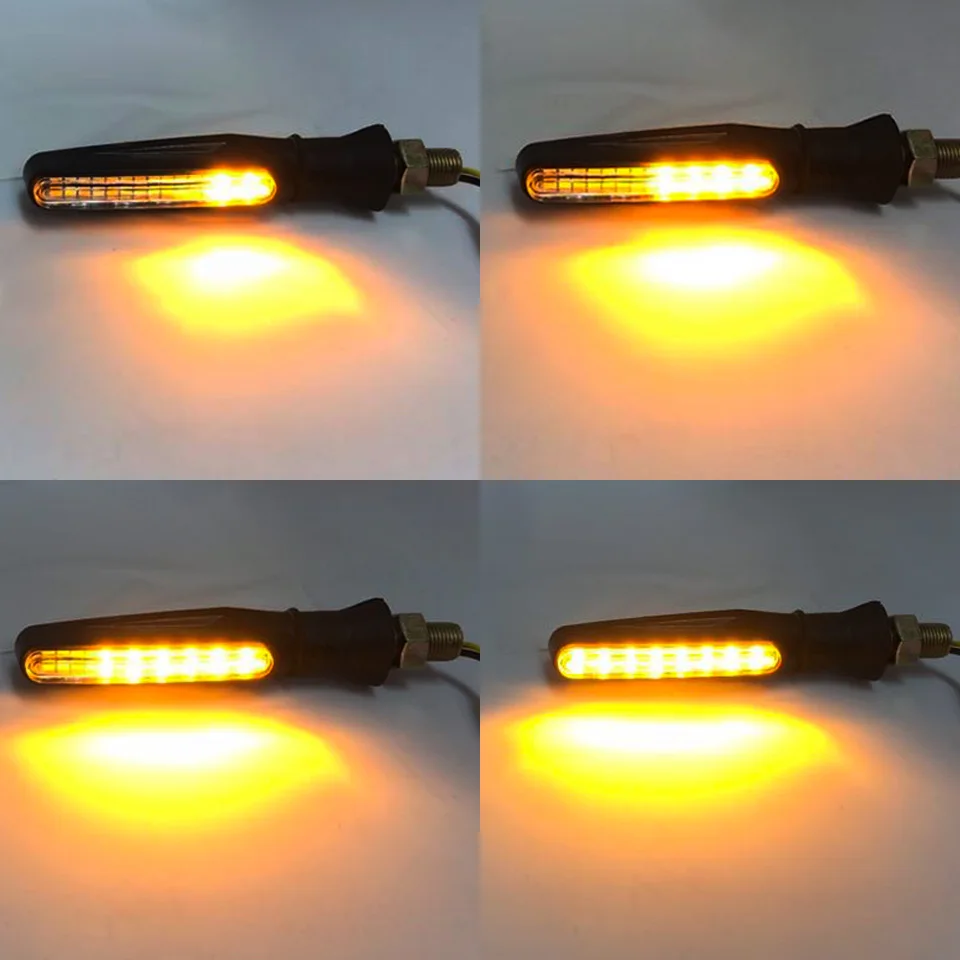 2018-newest-4x-Universal-flowing-water-flicker-led-motorcycle-turn-signal-Indicators-Blinkers-Flexible-Bendable-Amber