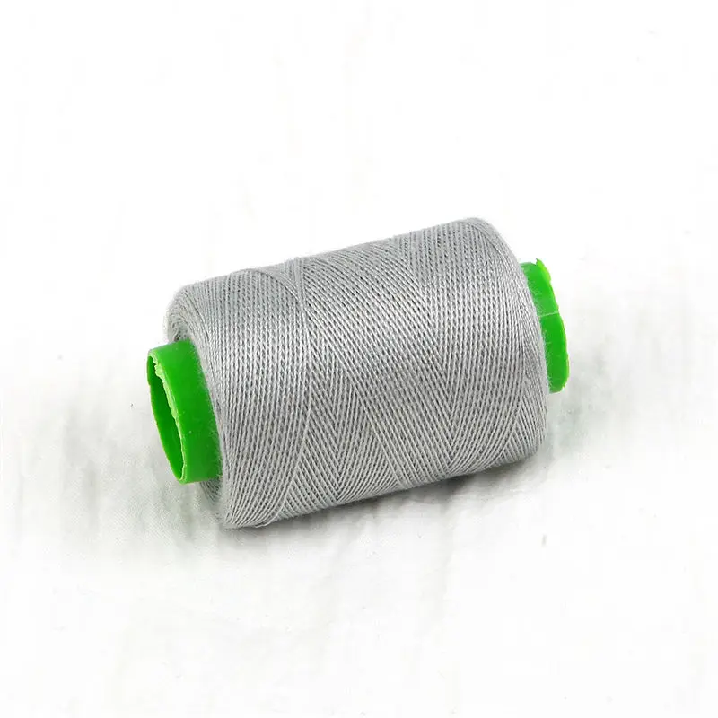 1 шт. Серебряная полиэфирная машинная вышивка швейные нитки для ручного шитья Ремесло патч рулевое колесо швейные принадлежности - Цвет: Light Grey
