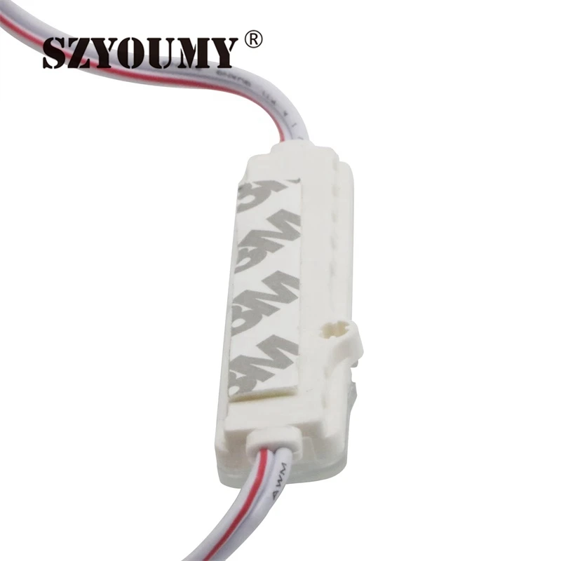 SZYOUMY SMD5730 1,2 W Светодиодные модули инжекторные светодиодные модули объектива светодиодный светящиеся подвески для письма канала рекламный