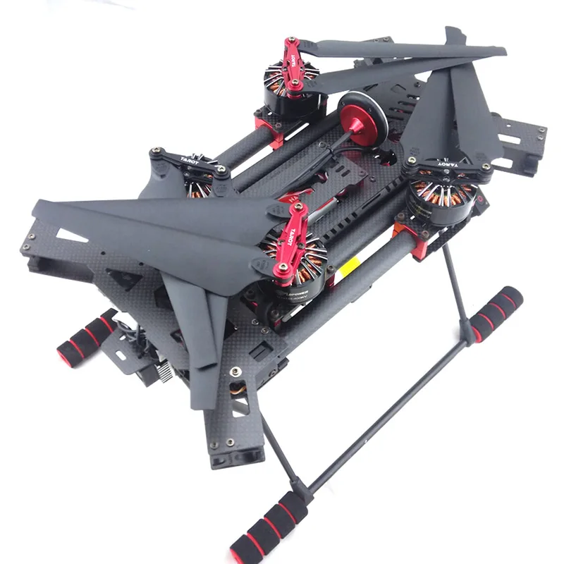 

H450 Carbon Fiber FPV Folding Quadcopter Frame w/ Sunnysky X3508S 700KV Motor/ 30A ESC /Naza lite+GPS/Radiolink AT9/ Propeller