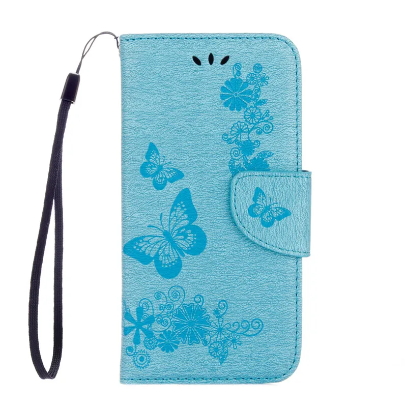 

Double Embossing Butterfly Leather Case For Huawei P8 Lite 2017 Case Flip Cover Wallet Holster For Huawei P8Lite(2017) 5.2" Case