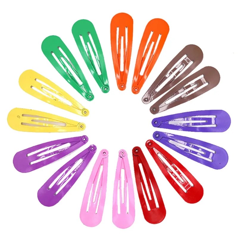 

New Korean Version Of Children's Color Bb Clips Drop Clip Candy Color Small Fresh Hair Accessories Side Clip Hairpin Hairpin
