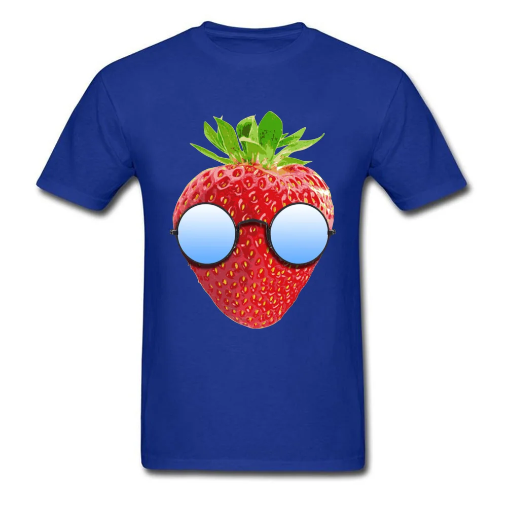 Tops & Tees Cool Strawberry Autumn Rife Cool Short Sleeve 100% Cotton Round Neck Mens T-Shirt Cool Sweatshirts Cool Strawberry blue