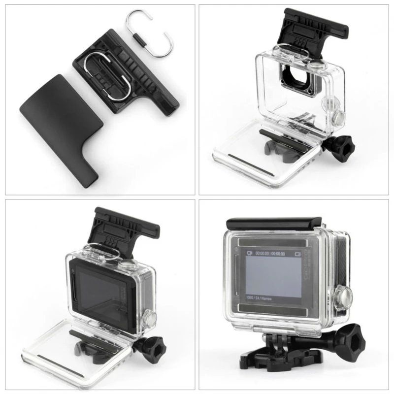 RB For GoPro Accessories For GoPro Hero 4 Underwater Waterproof Housing