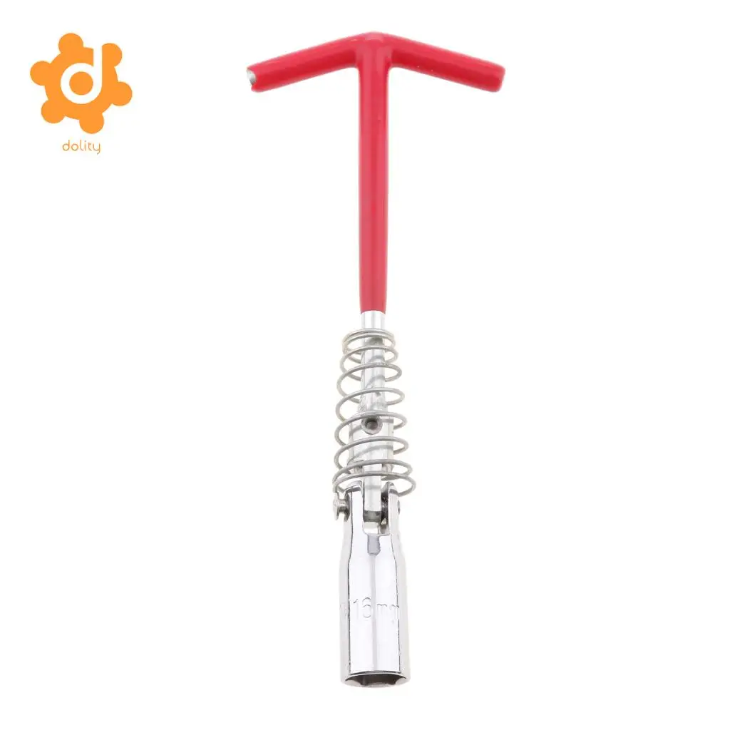 16mm Spark Plug Removal Tool Socket Wrench Installation for Car Motorcycle