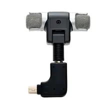 Kit Câmera externa Hi-fi Mini Microfone + Adaptador + Quadro Caso de Habitação + Parafuso + Base + Cobertura Do Microfone Flexível para GoPro Hero