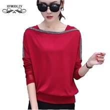Плюс размер бархатная утолщенная женская футболка с шалевыми рукавами Осенняя зимняя женская футболка новая Harajuku сохраняющая тепло Женская футболка LJ188