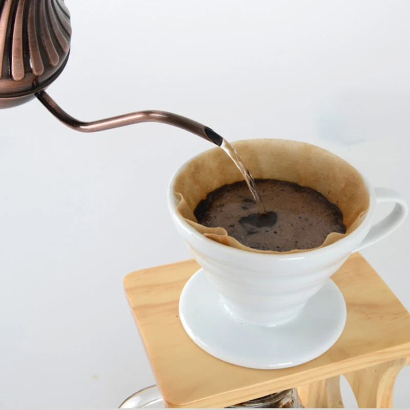 ABFP керамическая кофейная чашка эспрессо Кофейная чашка оригами фильтровальные чаши V60 Воронка капельные ручные фильтры для чашки аксессуары для кофе для Compet