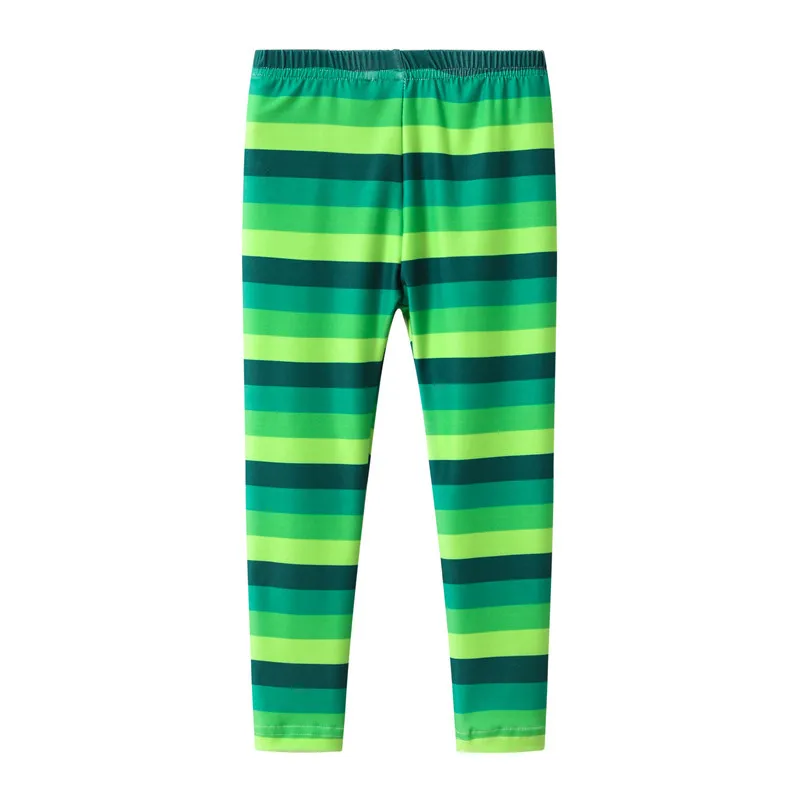 Fashion Cotton Baby Girls Leggings Four Leaf Clover Printed Children Pants Kids Trousers For Height 90-160cm Fashion Cotton Baby Girls Leggings Four Leaf Clover Printed Children Pants Kids Trousers For Height 90-160cm