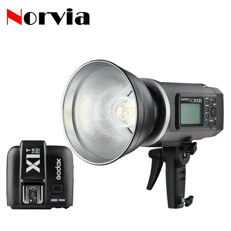 Godox 2.4 г беспроводной ad600b Боуэн крепление TTL x1t-n передатчик Камера Вспышка Speedlite