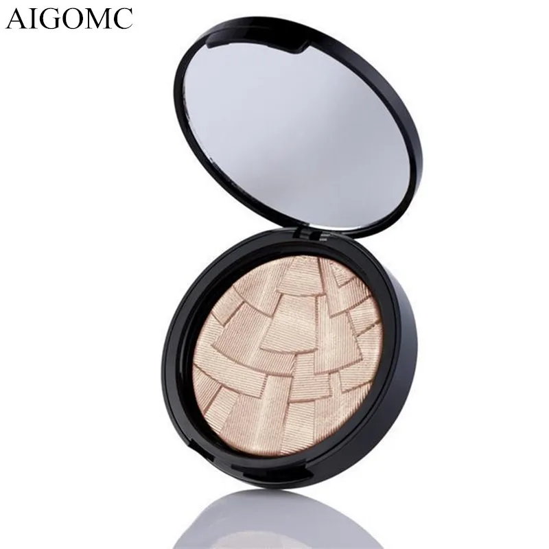 

AIGOMC Professional Makeup Face Contour Highlighter Powder Golden Bronzer for Face Highlight Shimmer Makeup