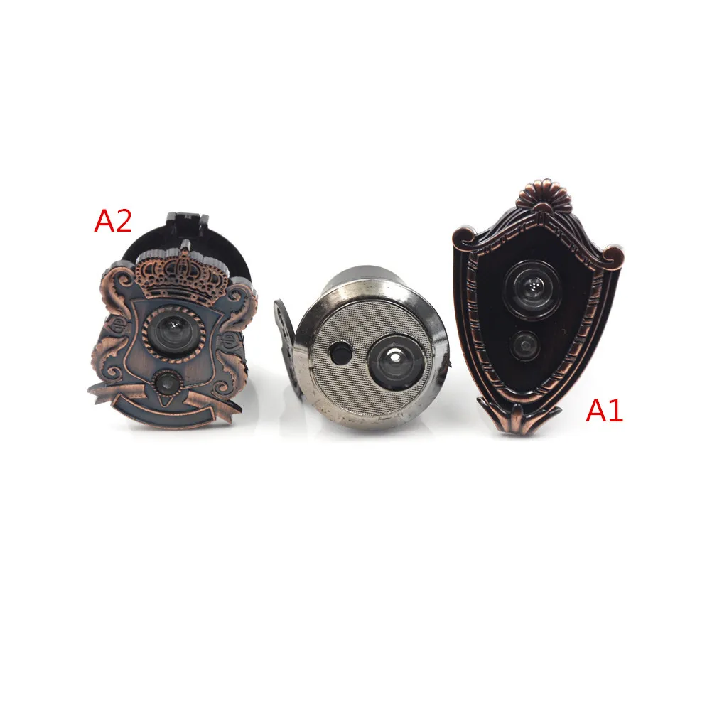 

1Pcs Adjustable Door Viewer Home Security Wide Angle Door Viewer Door Peep Sight Hole Adjustable Length Range Doorbell