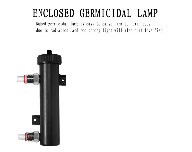 ODYSSEA 9 W/18 W/36 W специальная Ультрафиолетовая лампа для стерилизации и удаления водорослей для аквариума подключите внешний корпус фильтра для использования