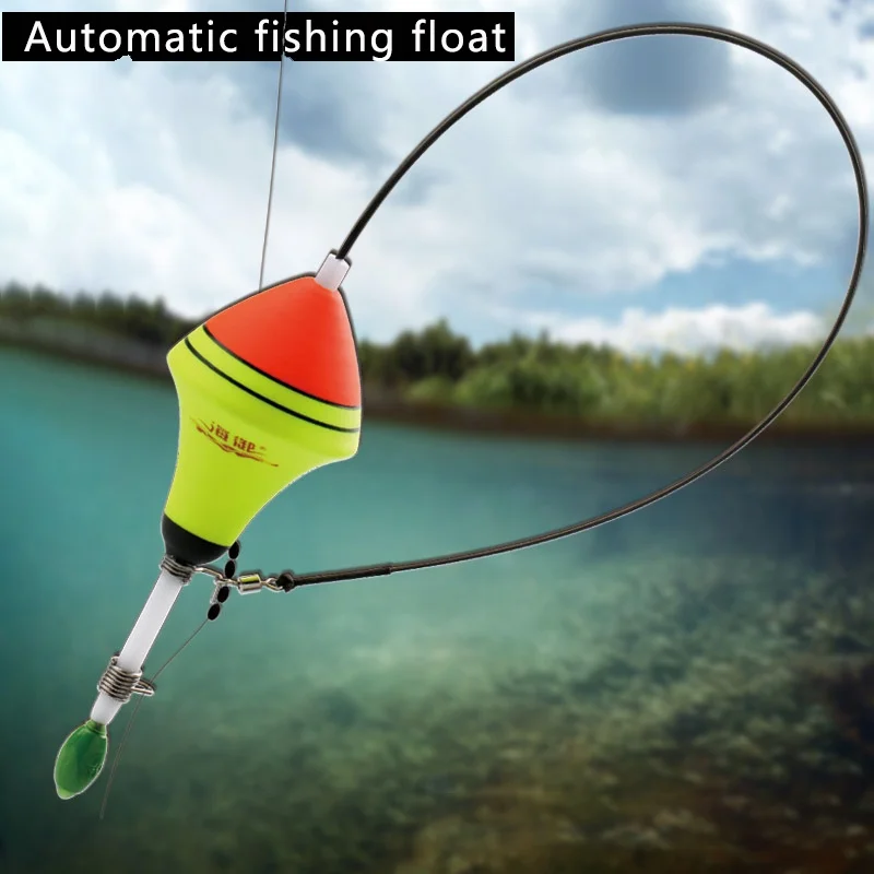 EVA автоматический поплавок для рыбалки длинная водяная капля Карп Профессиональный снасти инструмент ночной Светильник поплавок для рыбалки