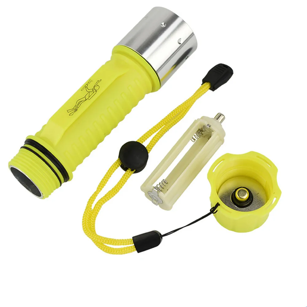 Ultra Bright Waterproof Torch Underwater Diving Powerful LED Flashlight Camping Light Battery Powered (16)
