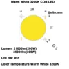 DIY LED U-HOME alta CRI RA 95 + 200W COB LED blanco cálido 3200K DC47-52V 4.1A 21000LM para DIY luz de FLash/DIY proyector para cine en casa ► Foto 1/6