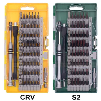 

Multi-purpose 60 in 1 Screwdriver Set for Mobile Phone Repair Disassemble Part Replacement Tools Suit