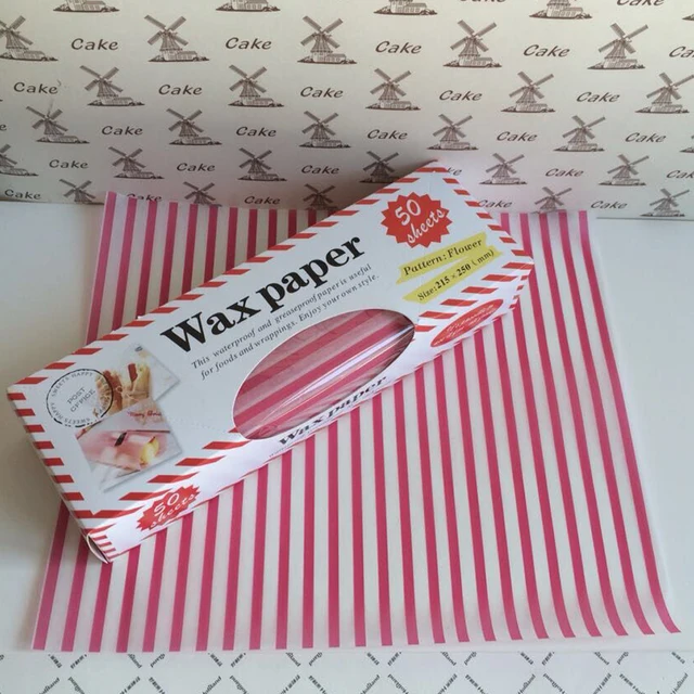 Food Packaging Paper Printing Wrapping Wax Paper, Soap Gift Book Waxed  Packing Paper, Food Grade Rice Paper - Sketchbooks - AliExpress