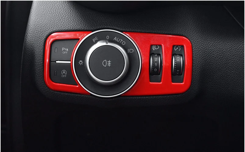 

Lsrtw2017 Carbon Fiber Abs Car Headlight Adjustment Decorative Frame Sticker for Alfa Romeo Giulia 2016 2017 2018 2019 2020