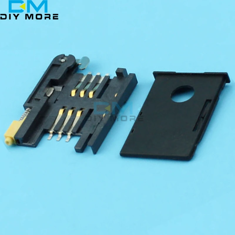 

Drawer SIM Card Socket For Series GSM / GPRS Transmission SIM900 SIM908 Module