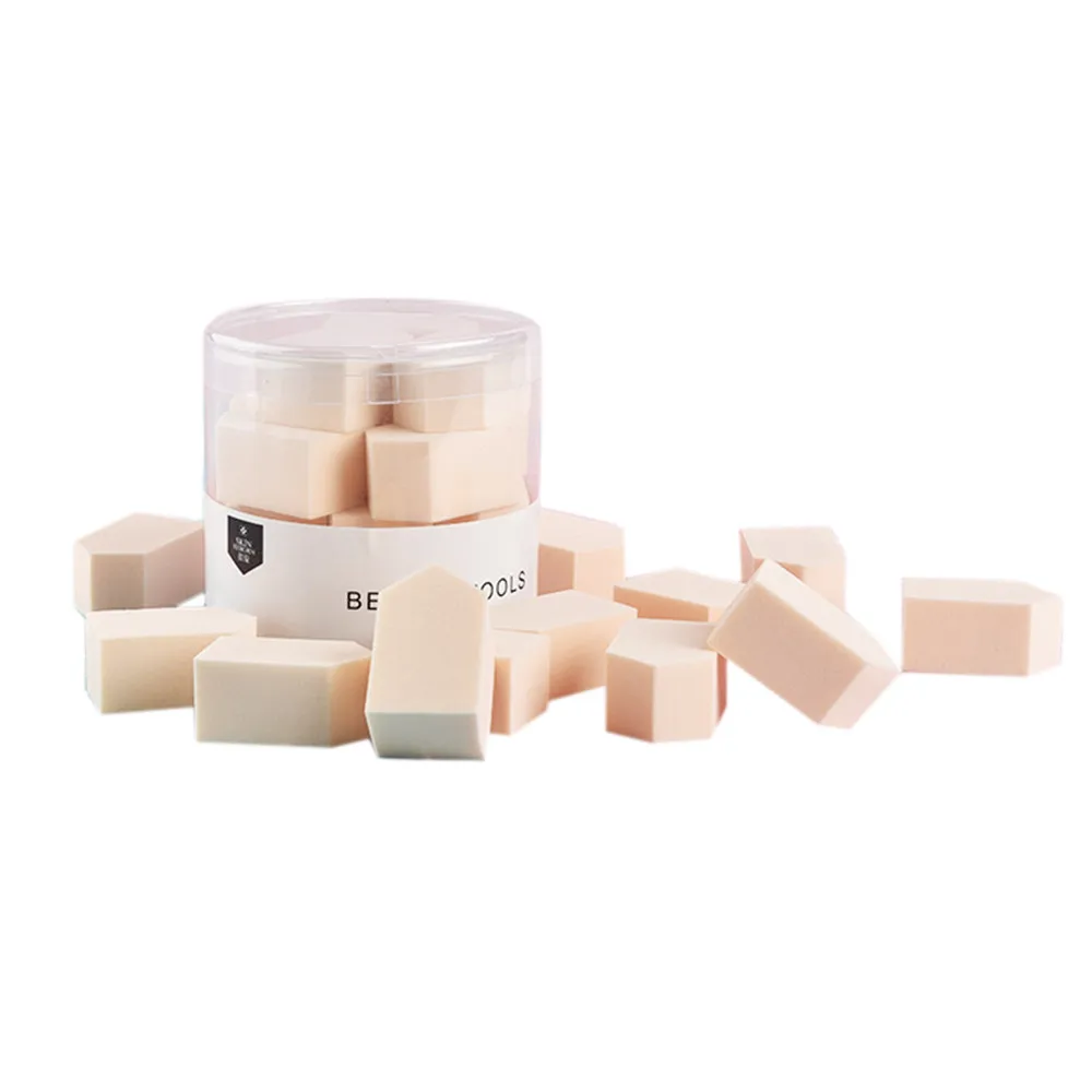

15pcs Pentagon Puff Sponge Macarons Beauty Eggs Wedge Makeup Sponge Makeup Foundation Sponge